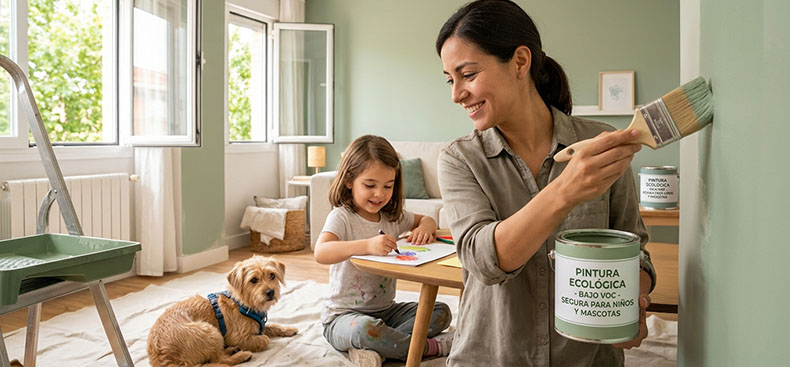 Pinturas seguras para ni&ntilde;os y mascotas